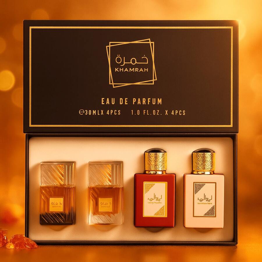 LATTAFA - KHAMRAH / AMEERAT GIFT SET 30ML *4 - EAU DE PARFUM - Oriental - View 1