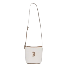 MLB Túi đeo vai dáng xô cổ điển thời trang unisex 3ABMB016N - Nâu-43BRS - Xem 11