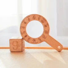 1 chiếc kính lúp phiêu lưu ngoài trời ngộ nghĩnh, đồ chơi nhận dạng côn trùng và lá cây. - Nhiều màu - Xem 6