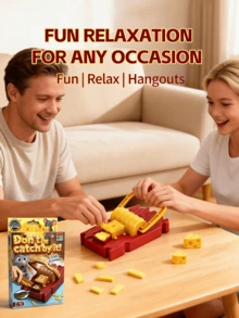 Trampa de ratón de plástico, juguete de broma, material de plástico duradero, regalo perfecto para reuniones familiares, el Día de los Inocentes, el regreso a clases y otras festividades - Multicolor - Ver 2