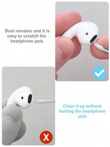 1 chiếc bàn chải vệ sinh tai nghe Bluetooth đa năng cầm tay 3 trong 1, dụng cụ làm sạch tai nghe Bluetooth, điện thoại, máy tính. Thiết kế hai đầu cho phép dễ dàng chuyển đổi để loại bỏ bụi bẩn và bụi bám trên bề mặt, vật dụng cần thiết cho mùa tựu trường. - A - Xem 8