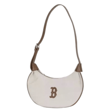 MLB Unisex Casual Fashion Underarm Shoulder Bag 3ABQB016N - Brown-43BRS - View 11
