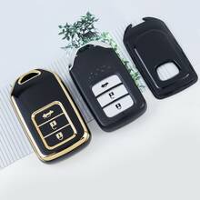 1pc High-End Refined Car Key Fob Cover, Suitable For Civic, Accord, CR-V, XRV, Ideal For Women - KY24 - View 8