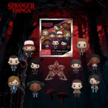 Netflix 1PC Stranger Things Officially Licensed 3D Anime Character Series - 1pc Mystery Bulk Bag Clip Keychain Random One Mike Wheeler And Eleven Or Other Characters For Mom And Friend Anniversary Gifts - Multicolor - View 1