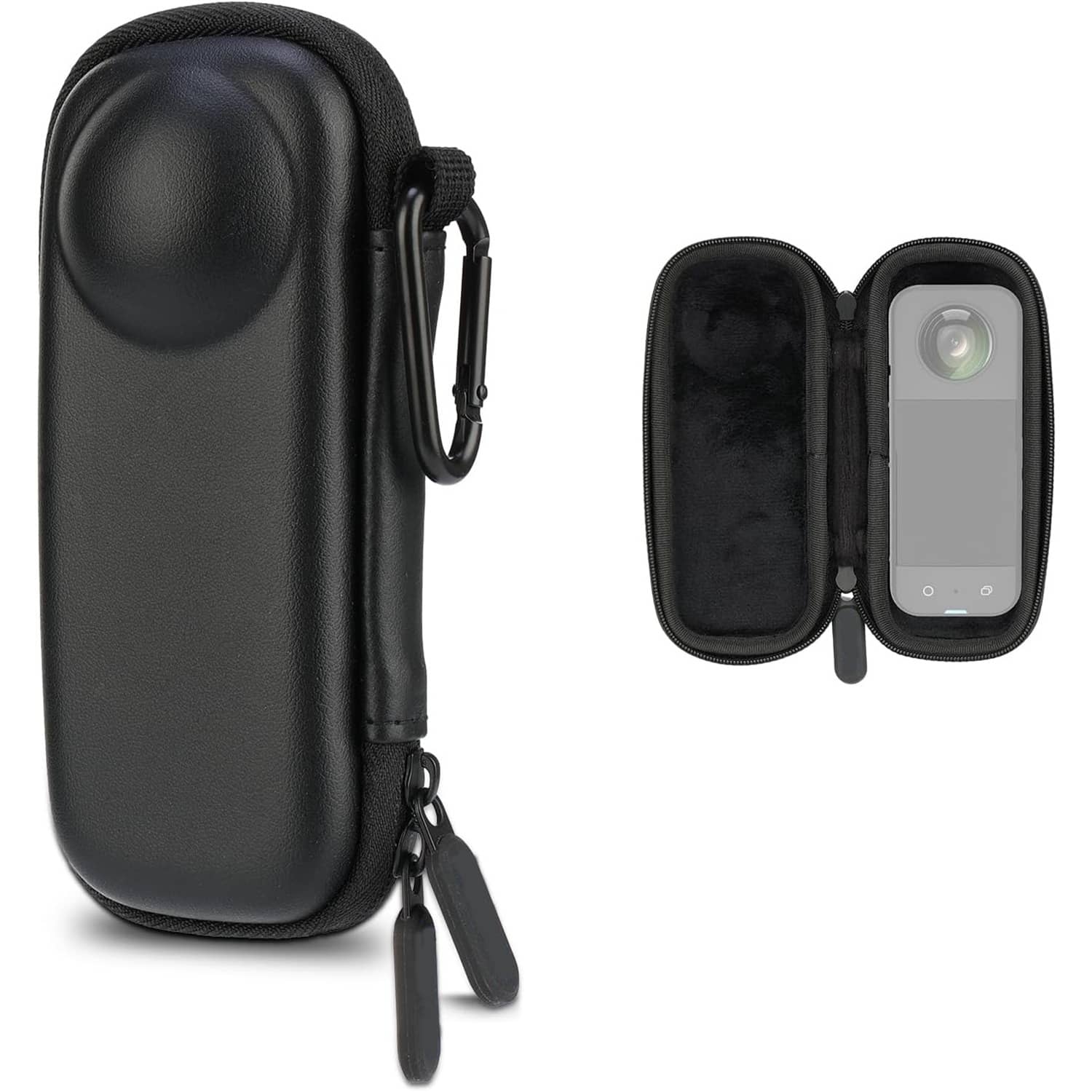 适用于 Insta360 X5 的硬壳便携包,带登山扣的便携式旅行收纳包,运动相机配件保护套 - 查看 1