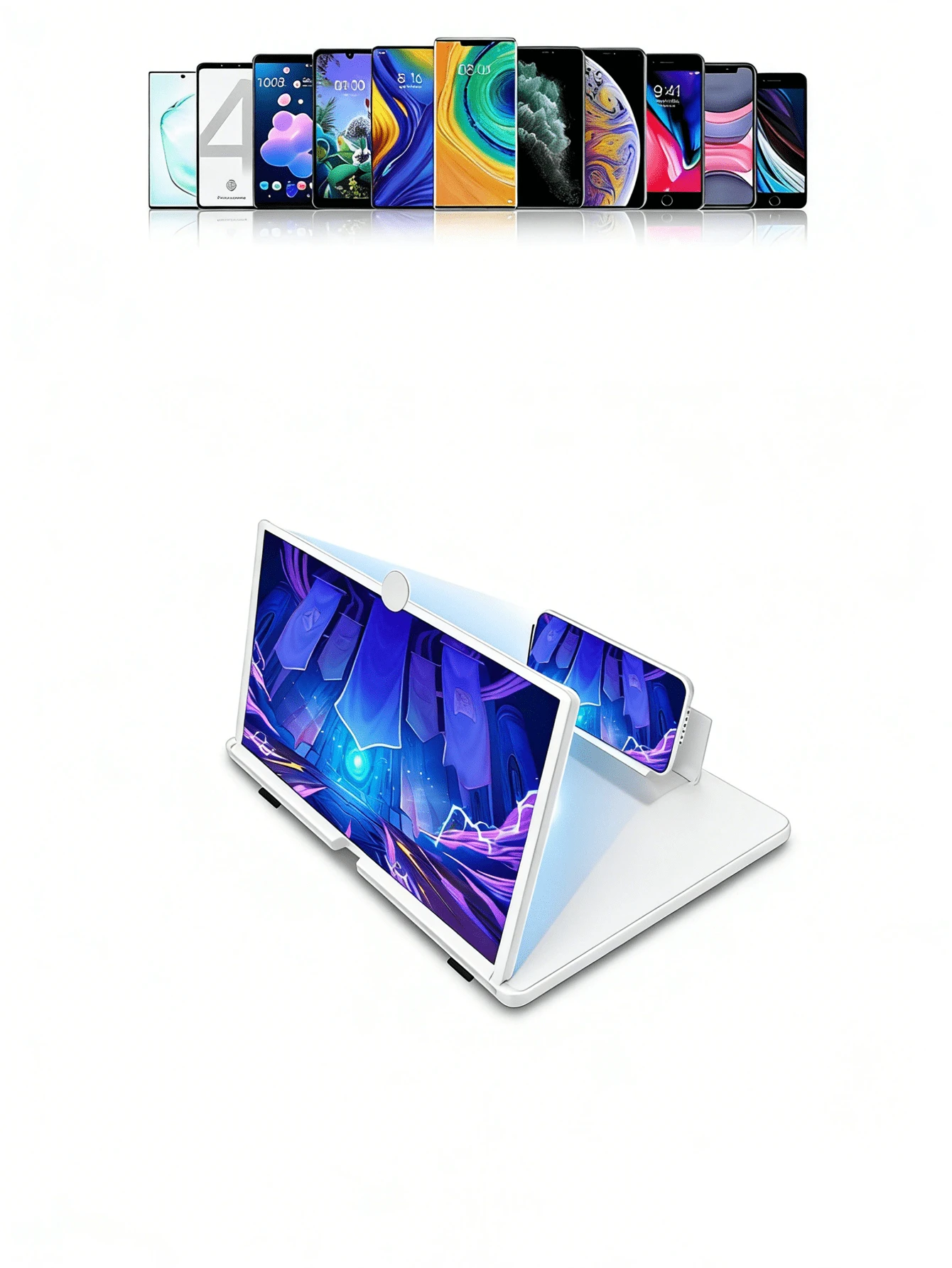 Screen Expanders & Magnifiers - Weiss - Übersicht 1