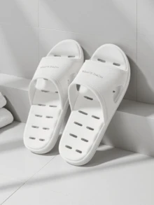 Japanese Style Leak-Proof Slippers, Unisex Bathroom Shower Sandals, Anti-Slip Quick-Drying Non-Odor Slides - Slippers - View 25