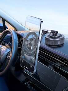 360°可调节折叠磁吸手机支架 - 强力吸盘车载手机支架，适用于仪表盘和挡风玻璃，兼容及所有智能手机，磁吸式车载导航支架 - 折疊磁吸支架 - 查看 12