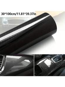 30*100cm/11.81*39.37in 7D碳纖維乙烯基薄膜汽車貼紙 亮面汽車內飾貼紙 汽車家居門貼花 保護您的酷炫DIY貼貼 - A - 查看 10