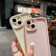 3 件装纯黑色、白色、粉色 TPU 防震全包手机壳，兼容 Apple 17、16、15、14、13、12、11 Pro Max、Air 和 Series 系列 - 彩色 - 查看 2