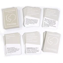 Roligt konversationskortspel, ett avslappnat underhållningskort lämpligt för fester och sammankomster, överraskningspresent till jul - Multifärgad - Visa 6