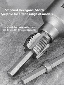 1 cái dụng cụ tạo ren ống đa năng, ren trong và ren ngoài, phù hợp với ống nước 4/6 inch, dụng cụ khoan ren chính xác đa năng dùng cho máy khoan điện sửa ống nước - nhiều màu - Xem 3