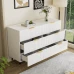 Elegant Modern Design Dining Room Cabinet With Drawers And Plenty Of Storage Space [Shipping Ref: Wf325790791waa] - White - View 7