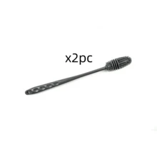 1 pieza Cepillo de silicona para tazas con poder de limpieza de 360 grados para eliminar manchas de té sin esfuerzo, para cocina, baño, hogar, artículos para el hogar - A - Ver 12