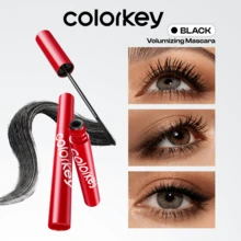 COLORKEY Lengthening & Curling Mascara, Long-Lasting & Smudge-Proof, Defines & Curls Lashes Without Clumping, Ideal For Women & Girls In Spring/Summer, Suitable For Latte, Y2K, 90s, Cool Girl Makeup, Eye Makeup, Bridal Makeup, Birthday Gift, Vacation - Đỏ - Xem 12