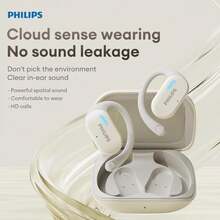Philips TAT1769 Open-Ear TWS Earbuds Bluetooth 5.4 ENC Clear Call 22H Playtime IPX4 Waterproof Sports Headphones - View 2