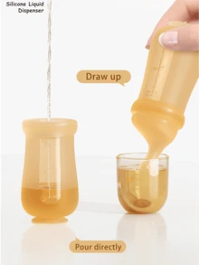 90ml Silicone Baby Feeder – Large Capacity, Easy To Use, Perfect For Beginners - Brown - View 4