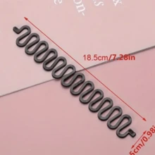 3件套DIY编发器法式编发卷发器魔力扭辫造型编发器 - 黑色 - 查看 6