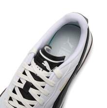 PUMA彪馬 Tifosi 低筒 板鞋 男女同款 黑白 - 白棕色 - 查看 5