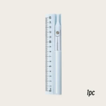 1pc Multifunctional Ruler With Compass, Straightedge And Pencil, Designed For Measuring And Drawing, Perfect For Students, Suitable For School And Office, Ideal Gift For Students, Classroom Rewards, School Supplies, Office Supplies, Stationery Supplies, Stationery, Back To School (Random Color) - Multicolor - View 9