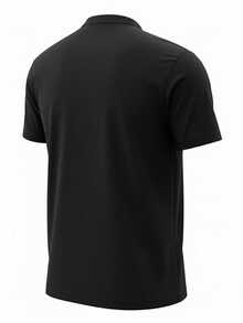 Áo thun nam tay ngắn cổ Henley phong cách thường ngày, sáng tạo, thích hợp cho kỳ nghỉ. - màu đen - Xem 2