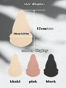 2/10/20pcs Disposable Lace Random Pattern Lift Bra Petals - Multicolor - View 8