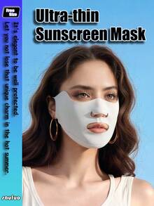5 buah Masker Pelindung Matahari Unisex, Masker Bernapas untuk Olahraga Luar Ruangan, Lari, Mendaki, Bersepeda, Penutup Mulut untuk Musim Semi & Musim Panas - MultiWarna - View 1