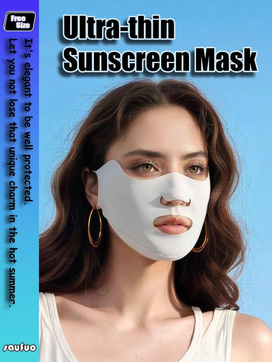 5 buah Masker Pelindung Matahari Unisex, Masker Bernapas untuk Olahraga Luar Ruangan, Lari, Mendaki, Bersepeda, Penutup Mulut untuk Musim Semi & Musim Panas - MultiWarna - View 1