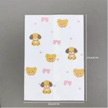 100pcs 4.7x6.7 Inch Gift Packaging Bags, Including Holiday Gift Paper Bags, Cartoon Cute Premium Packaging Paper Bags, Accessory Small Gift Paper Bags, Cute Puppy Pattern Paper Bags, Party Gift Packaging Bags, Creative DIY Decorative Gift Paper Bags, Suitable For Holiday, Wedding, Birthday Party Gift Bags And Gift Wrapping Paper Bags - Gift Bags - View 7