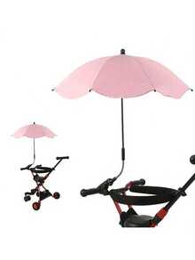 1. General Motors, Portable Sun Umbrella For Bicycles, Rain Shelter, UV Protection, 360 Degree Rotation, - A - View 9