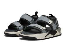 Dép xăng đan PUMA Velo, dép đi biển thoải mái, unisex, màu đen/xám. - Xám đen - Xem 6