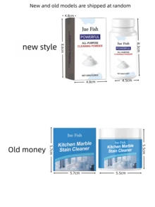 多用途厨房清洁粉 - 可清洁炉灶、炊具、茶具、瓷砖，去除锅碗瓢盆、炉灶、抽油烟机上的油脂污渍。适用于厨房和浴室清洁（新旧版本随机发货） - 粉狀 - 查看 9