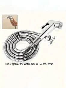 Handheld Sprayer - Multifunctional Bathroom Shower Kit, Suitable For Personal Hygiene, Toilet Cleaning, Pet Bathing, And Plant Watering With Adjustable Nozzle And Hose, Very Convenient - A - View 7