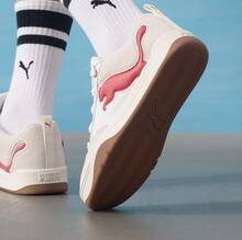 Giày thể thao PUMA Park Lifestyle SD, Unisex, Trắng/Beige - màu trắng ngà/đỏ - Xem 4