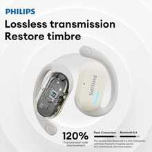 Philips TAT1769 Open-Ear TWS Earbuds Bluetooth 5.4 ENC Clear Call 22H Playtime IPX4 Waterproof Sports Headphones - View 3