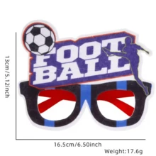 FIFA 1个2026世界杯主题派对装饰酒杯，适用于家庭聚会、球迷派对、拍照道具、派对用品、趣味服装配饰，可提升派对氛围 - 查看 11