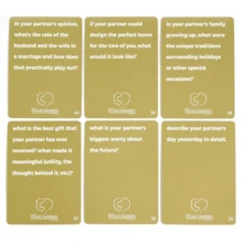 Roligt konversationskortspel, ett avslappnat underhållningskort lämpligt för fester och sammankomster, överraskningspresent till jul - Multifärgad - Visa 10