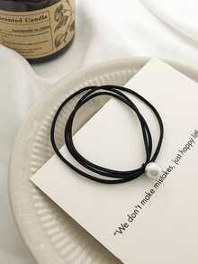 1pc Thickened Double-Layer Bow Print Shower Cap For Women, Waterproof Bath Hair Care Cap, Makeup Cap, Sleep Cap, Kitchen Anti-Oil Cap, Home Bathing Cap - Thickened version - View 13