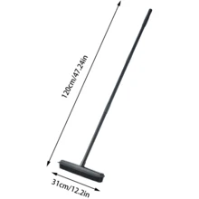 Chổi quét lông thú cưng 47,2 inch/120 cm, thích hợp để quét thảm, lông chó, nhà tắm, cốp xe, có tích hợp dụng cụ cạo, có thể làm sạch mọi bề mặt. - nhiều màu - Xem 12
