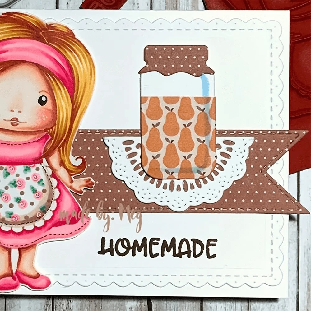 Troqueles de corte de metal para marcapáginas, plantilla estampada hecha a mano DIY, molde de corte de acero al carbono, plantilla de metal, herramienta de scrapbooking, troquel de corte de bandera delgada, manualidades de tarjetas - plata - Ver 1