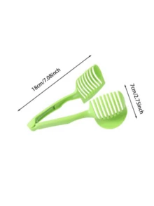 1pc/2pcs Multi-Function Fruit Slicer, Plastic Handle Tomato Potato Lemon Divider - Multicolor - View 7