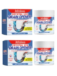 JAKEHOE 排水管除臭粉，厨房和浴室水槽排水管清洁剂，溶解堵塞物并去除水垢 - 粉狀 - 查看 10