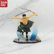 bandai 动漫人物可动人偶 - 罗罗诺亚·索隆、萨博、波特卡斯·D·艾斯、文斯莫克·山治 PVC 手办、收藏模型及玩具，父亲节、生日、周年纪念日、毕业典礼、独立日、婚礼、粉丝、收藏家、动漫主题派对、角色扮演道具、收藏玩具的完美礼物 - 彩色 - 查看 3