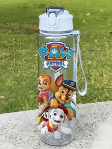 Paw Patrol 750毫升旅行杯，带提手、吸管和杯盖，可爱图案，高品质，防漏防震耐用，户外运动水壶，大容量便携杯，适合短途旅行、徒步、野餐、跑步、健身、母亲节、万圣节、圣诞节、感恩节、父亲节、情人节、学生礼物、送给家人、男女朋友、生日、毕业典礼等场合，男女通用。 - 彩色 - 查看 12