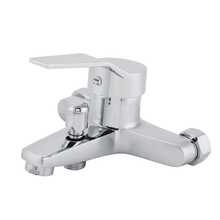 Sturdy Durable Wall Mounted Shower Mix Tap Faucet In Bathroom - Multicolor - View 6
