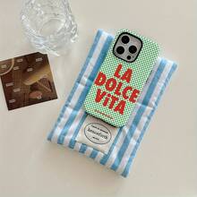 Ốp điện thoại kẻ sọc tối giản, chống rơi, chống trượt, phù hợp với 15, 15 Pro Max, 16, 16 Pro Max, Apple 13, 17 Pro Max, 16e, 15 Plus, 14/13 Pro Max, 12, 11 - Nhiều màu - Xem 3