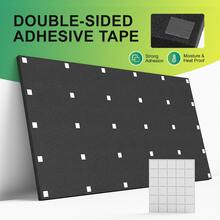 OSITE SKY 1/2 包吸音泡沫楔形垫 - 120x60x5 厘米 | 高密度大尺寸吸音处理板 | 适用于家庭办公室、音乐工作室、广播工作室（黑色/白色/灰色） - 白色 - 查看 6