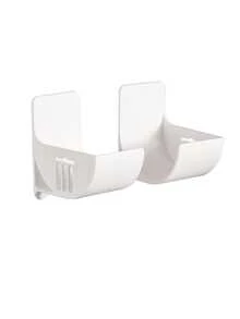 2/4/6/8pcs Hole-Free Garbage Bag Hanger, Wall-Mounted Kitchen Storage Rack, Garbage Bag Holder, Wall-Mounted Kitchen Organizer, Wall-Mounted Kitchen Storage Rack, Food Storage Rack, Garbage Bag Storage Rack, Space-Saving, Wall-Mounted Design, Multiple Colors Available, Halloween Theme, Kitchen Essential, Living Room Home Storage Essential - Multicolor - View 14