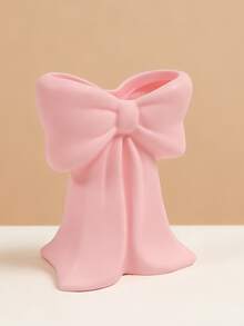 1pc Nordic Style Butterfly Knot Resin Vase - Minimalist Design, Suitable For Placing On Desktops And TV Cabinets For Decoration | Room Decor, Unique Gift, Desktop Decor, Pink Decor, Cute Collectible, Wedding Decoration - Multiple Styles - View 14