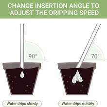 1个自动浇水装置，适用于花盆，简易浇水工具，鸟形，花盆造型 - A - 查看 7